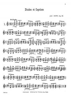 Etudes And Caprices For Violin Op. 35 von Jacob Dont im Alle Noten Shop kaufen