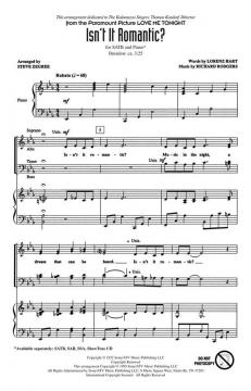 Isn't It Romantic? From The Motion Picture Love Me Tonight (Richard Rodgers) 