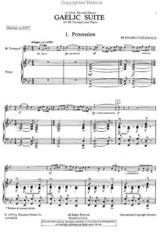 Gaelic Suite von Bernard Fitzgerald 