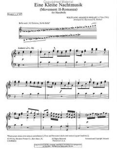 Eine kleine Nachtmusik (Movement II-Romanza) von Wolfgang Amadeus Mozart 