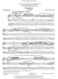 Fantasy von Peter Schickele 