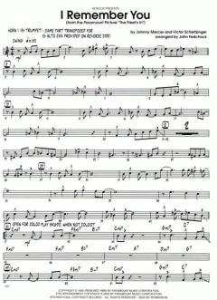 I Remember You (Johnny Mercer) 