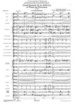 Grand Serenade For An Awful Lot Of Winds And Percussion (P. D. Q. Bach) 