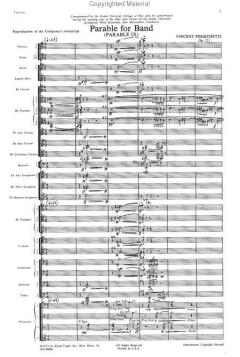 Parable IX op. 121 (Vincent Persichetti) 