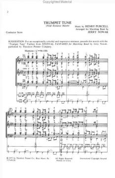 Trumpet Tune von Henry Purcell 