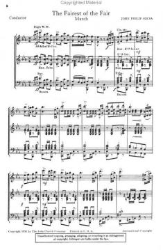 The Fairest Of The Fair von John Philip Sousa 