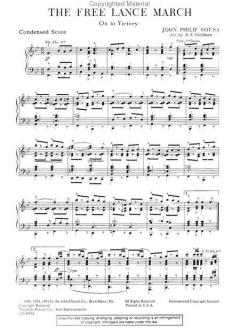 The Free Lance March von John Philip Sousa 