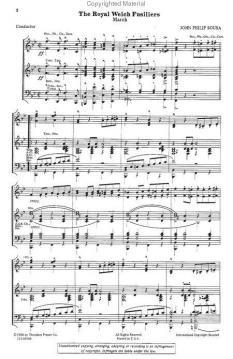 The Royal Welch Rusiliers von John Philip Sousa 