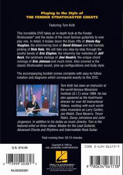 Fender Stratocaster DVD von Tom Kolb 