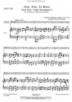 Arm, Arm, Ye Brave von Georg Friedrich Händel 