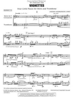 Vignettes (Sydney Hodkinson) 