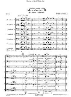 Monoschrome II von Peter Schickele 