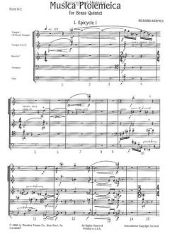 Musica Ptolemeica (Richard Wernick) 