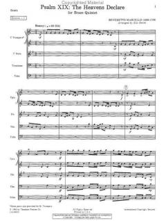 Psalm XIX: The Heavens Declare (Benedetto Marcello) 