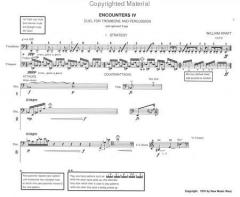 Encounters IV (William Kraft) 