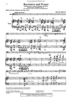 Recitative And Prayer von Hector Berlioz 