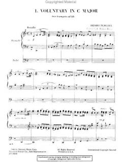 Ceremonial Music for Organ von Henry Purcell 