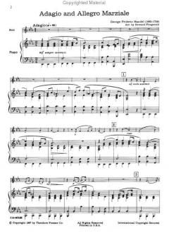 Adagio and Allegro Marziale von Georg Friedrich Händel 