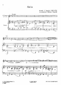 Aria and Allegro von Johann Philipp Krieger 