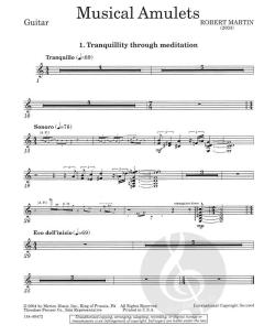 Musical Amulets von Robert Martin 