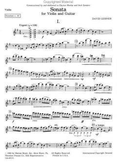 Sonata von David Leisner 