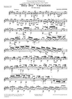 Billy Boy Variations von David Leisner 