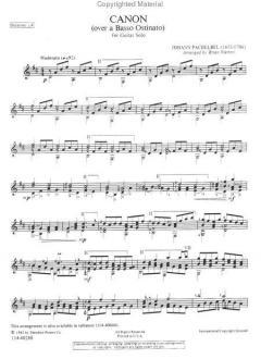 Canon (over A Basso Ostinato) von Johann Pachelbel 