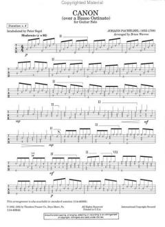 Canon (over A Basso Ostinato) von Johann Pachelbel 