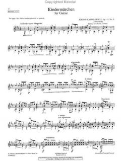 Kindermarchen For Guitar Solo Op.13, No. 8 von Johann Kaspar Mertz 
