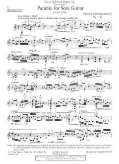 Parable XXI op. 140 von Vincent Persichetti 