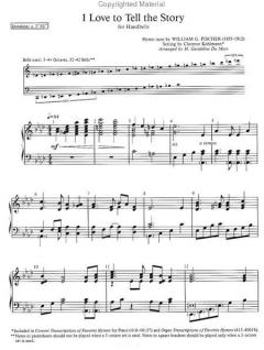I Love To Tell The Story von William G. Fischer 