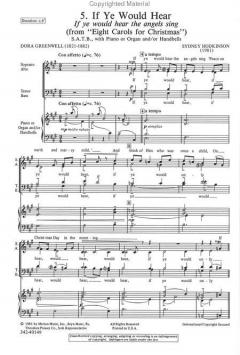 If Ye Would Hear The Angels Sing (Sydney Hodkinson) 