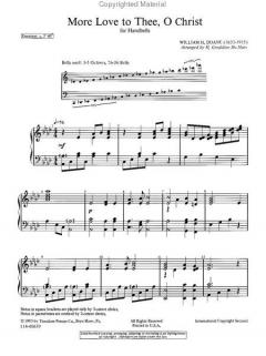 More Love To Thee O Christ von William H. Doane 