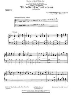 Tis So Sweet To Trust In Jesus von William J. Kirkpatrick 