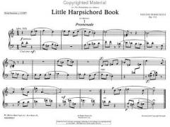 Little Harpsichord Book Op.155 (Vincent Persichetti) 