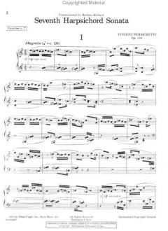 Seventh Harpsichord Sonata Op.156 (Vincent Persichetti) 