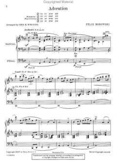 Adoration von Felix Borowski 