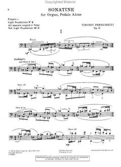 Sonatine op. 11 von Vincent Persichetti 