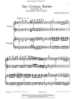 The Civilian Barber von Peter Schickele 