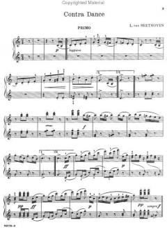 Contra Dance von Ludwig van Beethoven 