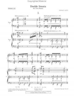 Double Sonata von Stephen Jaffe für 2 Klaviere im Alle Noten Shop kaufen