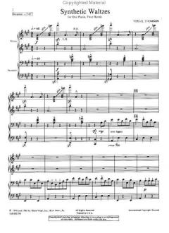Synthetic Waltzes von Virgil Thomson 