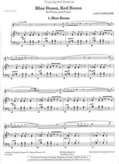 Blue Bossa, Red Bossa von Gary Schocker 