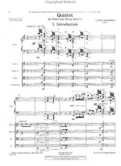 Quintet von George Rochberg 