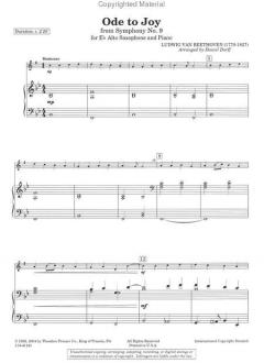 Ode To Joy von Ludwig van Beethoven 