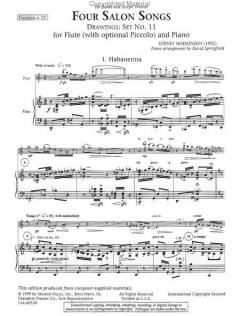 Four Salon Songs von Sydney Hodkinson 