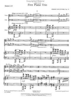 First Piano Trio Op.24 (Robert Muczynski) 