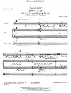 Illawarra Music von Donald Erb 