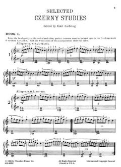 Selected Czerny Studies Book 1 von Carl Czerny 