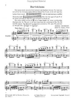 Bartokiana von George Rochberg 